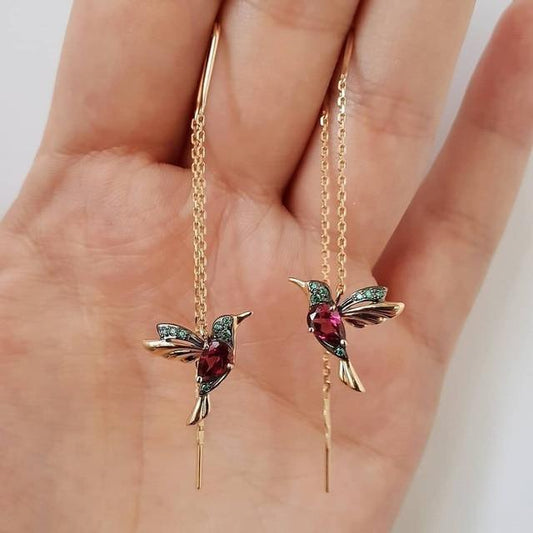 Vintage Enamel Earrings