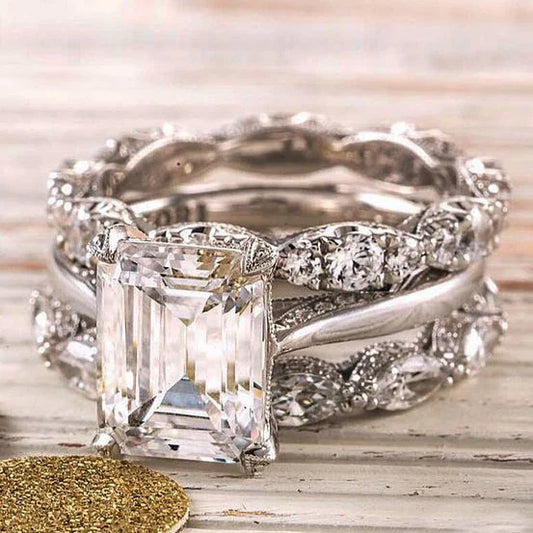 Vintage Bright Layer Ring